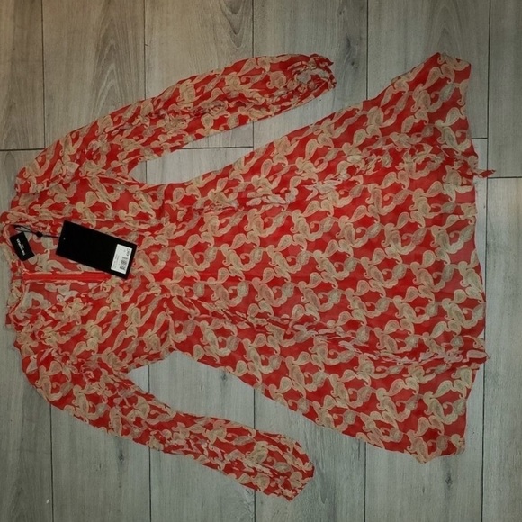 The Kooples Volute Printed Dress - Picture 3 of 11